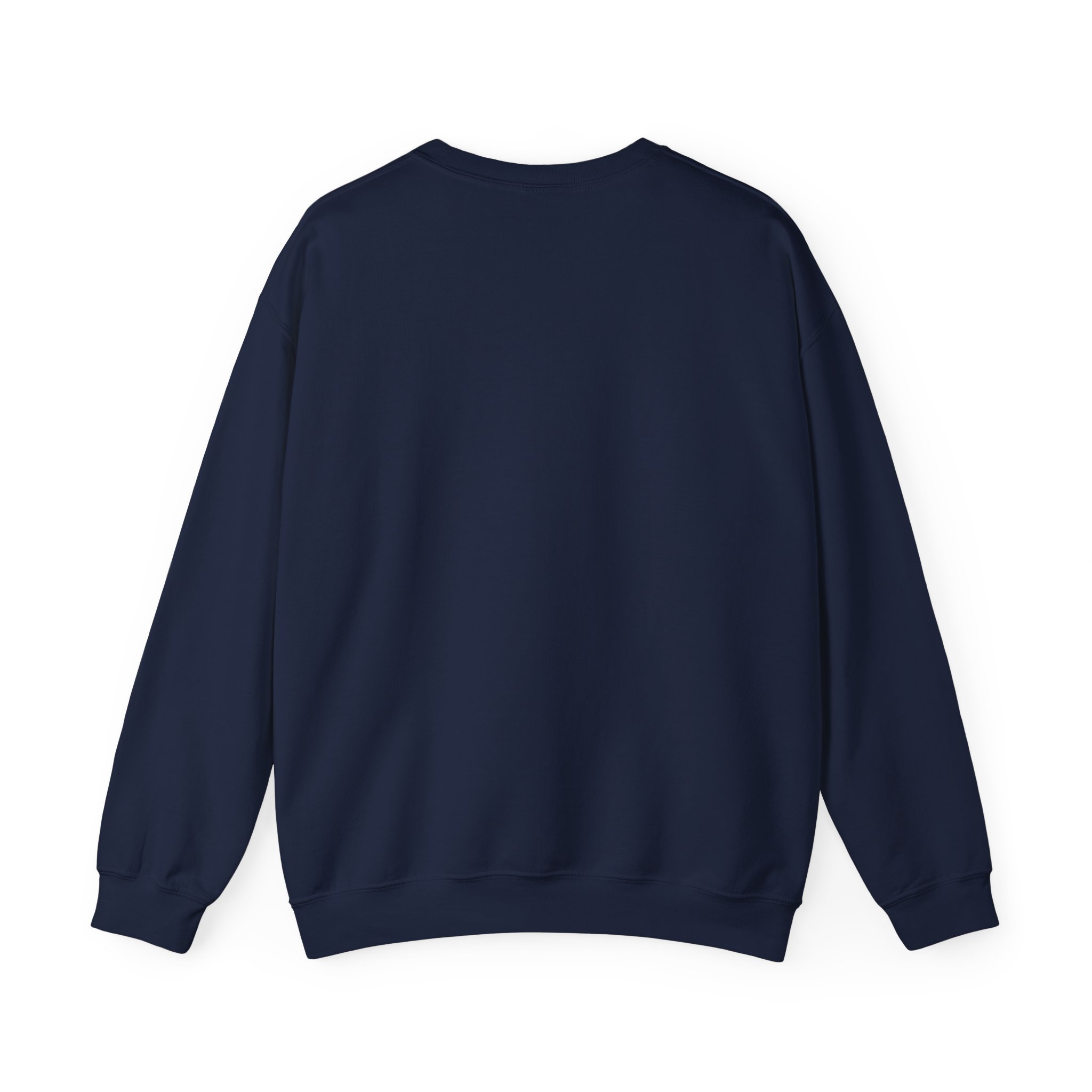 The Data Awakens crewneck sweatshirt in Navy, back view
