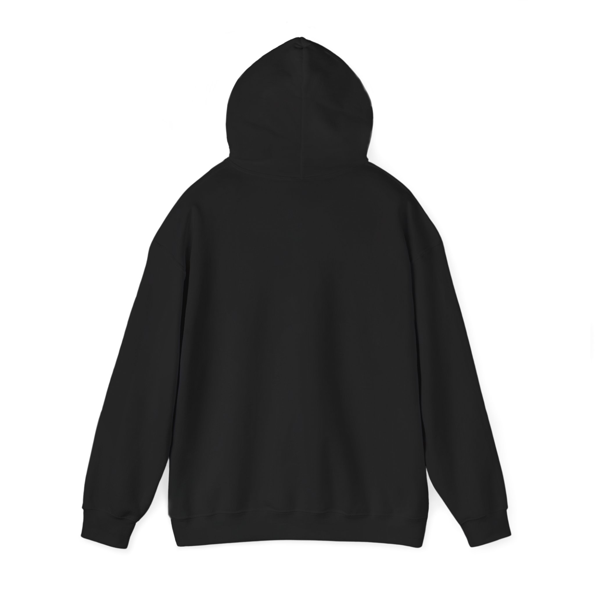 Best Dad Ever hoodie in Black, back view, second angle