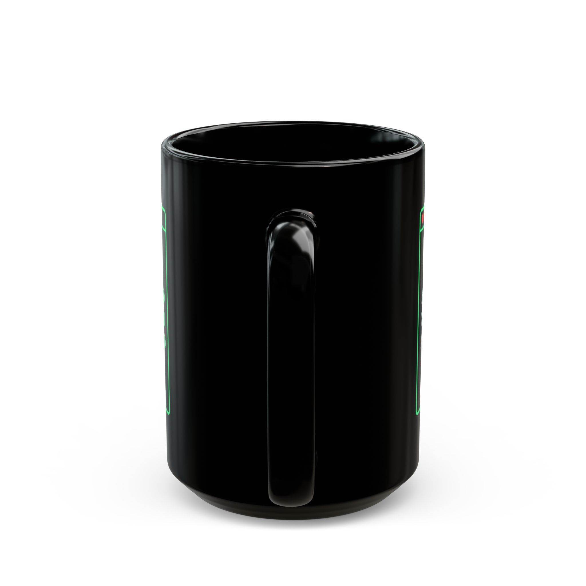 Best Dad Ever Mug — Binary "D-A-D" Funny Programmer Dad Black Coffee Mug - Image 8