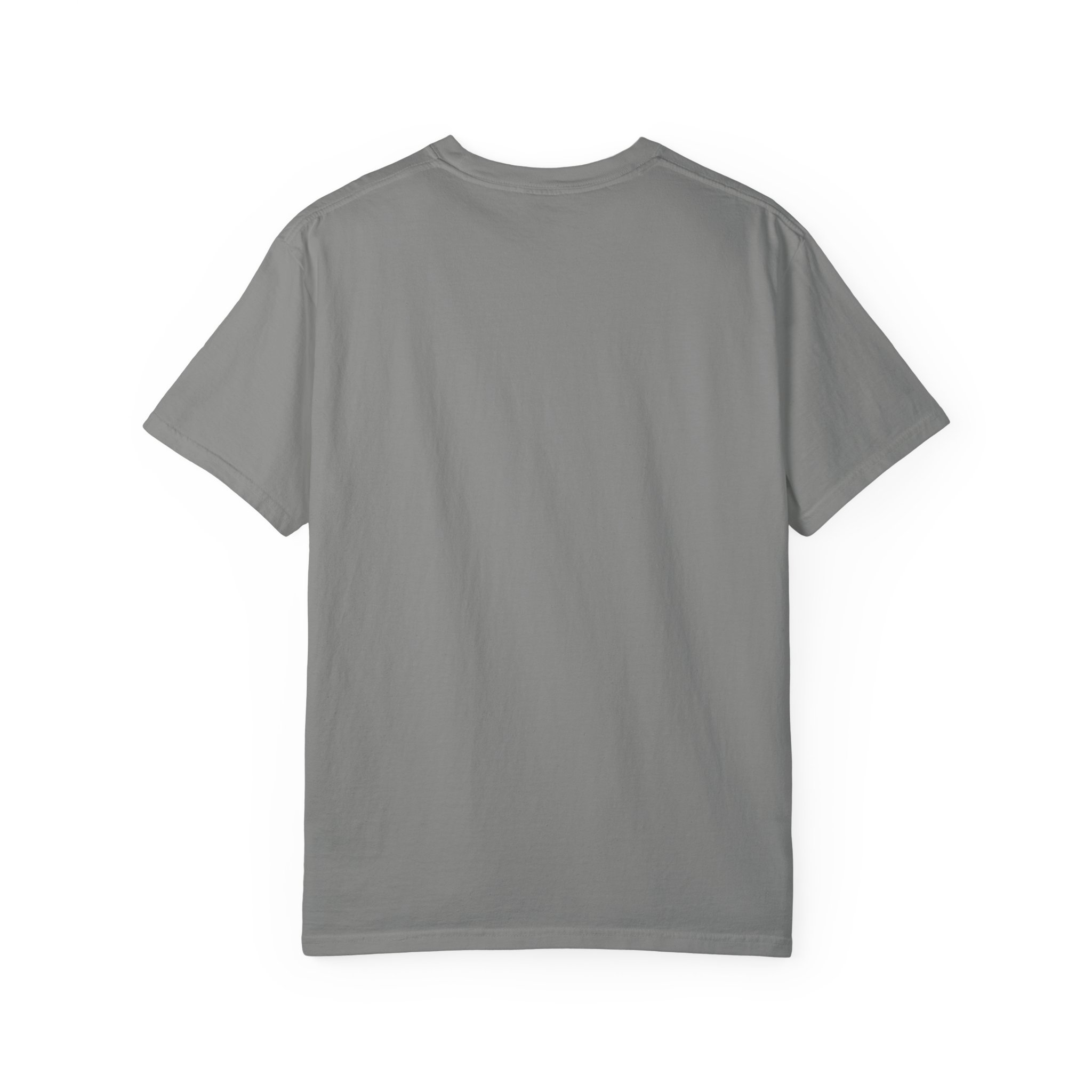 The Codefather T-shirt in Granite, back view