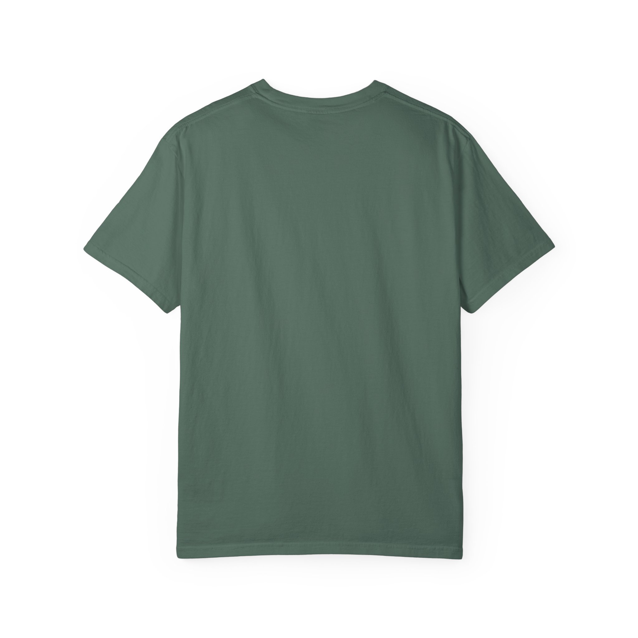 Dad-a-Base T-shirt in Blue Spruce, back view